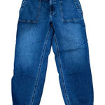 J.Crew  Denim Jogger Jeans Elastic Waist Stretch Size 32 Blue Women’s Photo 0