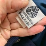 Pendleton Vintage  Virgin Wool Navy Two Button Blazer Photo 4