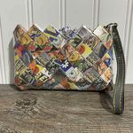 Ollin Vintage Pez Arm Candy Small Wristlet Bag Gray Photo 1