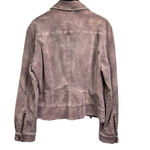Anev Light Plum Purple Embellished Corduroy Jacket Zipper Detail Size Medium NEW Photo 10