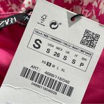 ZARA  | Pink Floral Corset Bodysuit Sz S Photo 7