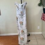 House Of CB  Isis Soft Blue Vintage Print Corset Maxi Size XS NWOT Photo 6