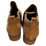Toms  Boots Womens US 7  Ankle Booties Brown Suede Side Zip Heels Photo 1