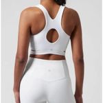 Athleta  Conscious Cut Out Crop D-DD Womens White New XL Photo 1