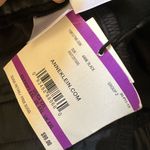 Anne Klein NEW Ann Klein Pull On Cinched Waist Faux Leather Pants Size XXL Black Gorpcore Photo 9