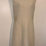 Rebecca Taylor Crew Neck Mini Dress Size: M | US 8 Color: Cream 🆕 Retail $475 Photo 0