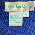 Vintage Mark, Fore & Strike Royal Blue Quarter Zip Sweater, Women's Size M Size M Photo 5