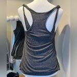 Sadie and Sage  layered tank top gray size small Photo 1