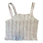 Japna  Women’s Multi Colored Polka Dot Ribbed Tank Top Size Medium NWT Photo 3