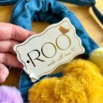 Handmade  Colorful Fluffy Heart Hand Bag, Adjustable Shoulder Strap, Blue, Denim Photo 5