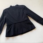CAbi Flamenco Eyelet Black Cotton Blazer #5293 Photo 5