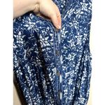 Soft Surroundings  Nahla Blue & White Print Sleeveless Jumpsuit Pockets Size 2X Photo 4