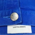 Current/Elliott Womens Ultra High Waist Skinny Jeans Nautical Bright Blue 27 Photo 5