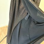 DB Studio evening dress size 4 Bronze Gold glitter shimmer Cowl neck high slit Brown Photo 10