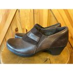 Earth Origins  Reagan Clog Shoes 8.5M Brown Leather Photo 2