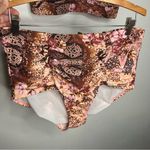 Torrid bikini high waist pink ombre with pattern womens size 2X summer beach Photo 4