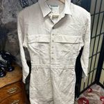 Boston Proper Vintage NWT 100% Natural Linen Shirt Dress: SIZE 8 Photo 0