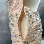 Jovani  Womens Formal Gown Size 2 Embellished Mermaid Fairy Prom Formal Luxe Photo 8