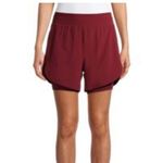 Avia  Womens Size XXL 20 Running Shorts With Biker Liner Attached Burgund… Photo 3