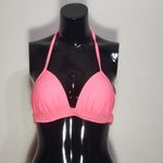 Aerie 🆕️  Triangle Bikini Top Neon Pink Photo 0