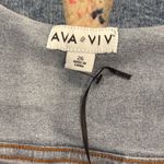Ava & Viv  Denim Jumpsuit Photo 5