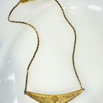 Givenchy Couture Gold Abstract Logo Necklace Photo 6