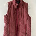 Lemon Tart Vest Women's Small Burgundy Skyros Wool Quilted Winter Gorpcore Red Photo 0