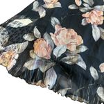 Komarov Grey Floral Print Midi Dress V Photo 6