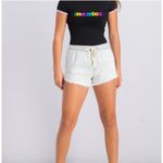 Billabong Cotton Denim Pull On Shorts Acid Blue Large Photo 1