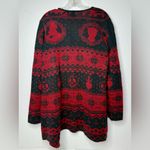 Disney ‎ Snow White Evil Queen Plus Size 2X Poison Apple Cardigan Halloween Red Photo 1