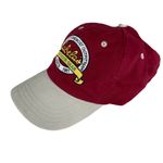 Cabela's Cabela’s Burgundy Red Khaki Tan Cotton Canvas Adjustable Back Baseball Hat Photo 9