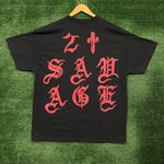 21 Savage European Tour Hip-Hop T-Shirt Size Large Photo 2