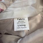 iii Tweed Wool Blend Mini Skirt Womens Sz S Pink New Side Zip Photo 4