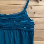 EXPRESS Y2K Size Small Sequin Mesh Detail Tank Top Tie Back Photo 5