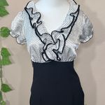 Iz Byer Y2K Vintage Polkadot Ruffle Dress Photo 2