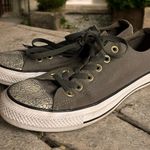 Converse  Chuck Taylor All Star Gray Canvas Lace Up Sneaker Shoe 551611C Size 9 Photo 1