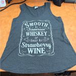 Port and Company Dark Gray Whiskey & Wine Tank Top Size L Photo 0