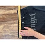 Edikted  Women's Black High Rise Angel Straight Leg Jeans Size Medium Photo 4