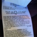 Gap Chic Burgundy Side Zip Velvet Leggings Size 26R dark academia preppy Photo 9