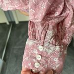 C&C California C&C‎ California Floral Popover Prairie Farmhouse Peasant Top Photo 3