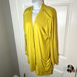 Des Rey South Africa Long Sleeve Knit Cardigan Chartreuse Yellow 38 (U.S. 10) Yellow Photo 1