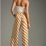 Anthropologie Maeve Printed Straight-Leg Drawstring Pants Photo 3