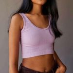 Urban Outfitters Ribbed Cropped Tank Photo 0