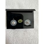 Reflective Round Fashion Earrings / Costume Jewelry Gray Photo 3