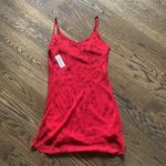 LA Hearts  Cheetah Print Red Dress Photo 2