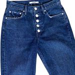 GRLFRND  Karolina High Rise Jeans Ankle Raw Hems Size 24 Photo 5