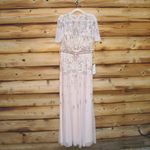 Mac Duggal  9136 EMBELLISHED HIGH NECK BUTTERFLY SLEEVE GOWN Dress Photo 4