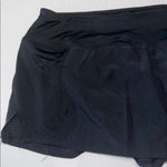 Nike Women's Black Athletic Shorts low rise lined large mini lightweight running Photo 2