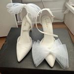 Lulus Tanyay White Bow Heels Photo 0