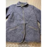 Vintage Montbell Womens Jacket Coat Wool Japan Size‎ Medium Button Front Blue Size L Photo 1